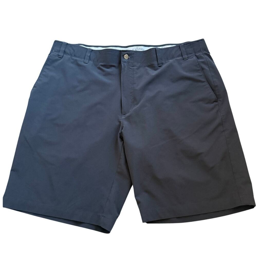 Callaway Black Golf Shorts Men's Size 40 Waist 9" Inseam